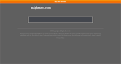 Desktop Screenshot of mightnest.com