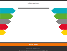 Tablet Screenshot of mightnest.com